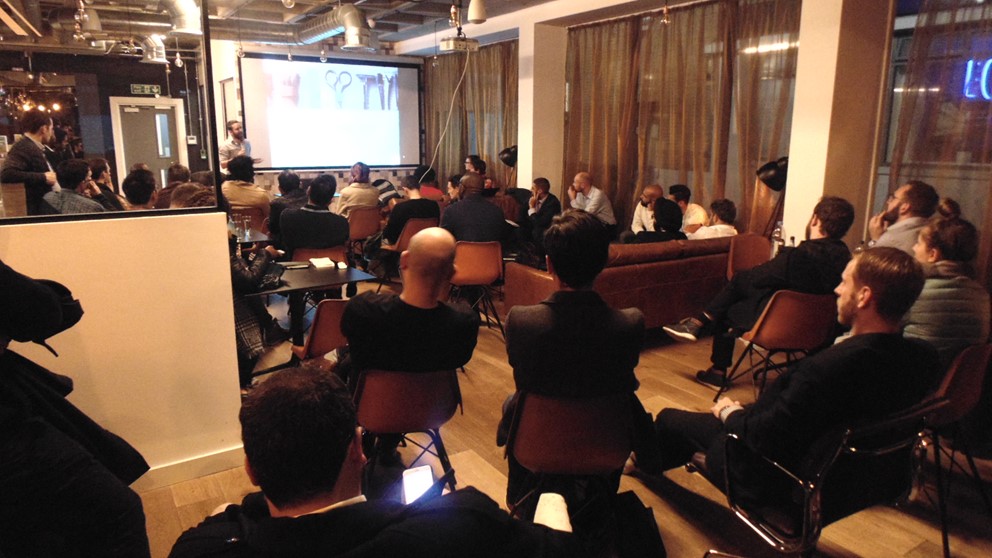 Start-ups' pitch for Investment Evening with Get Groomed