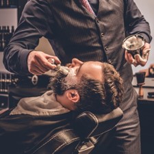 Haircut & Restyle + Luxury Shave