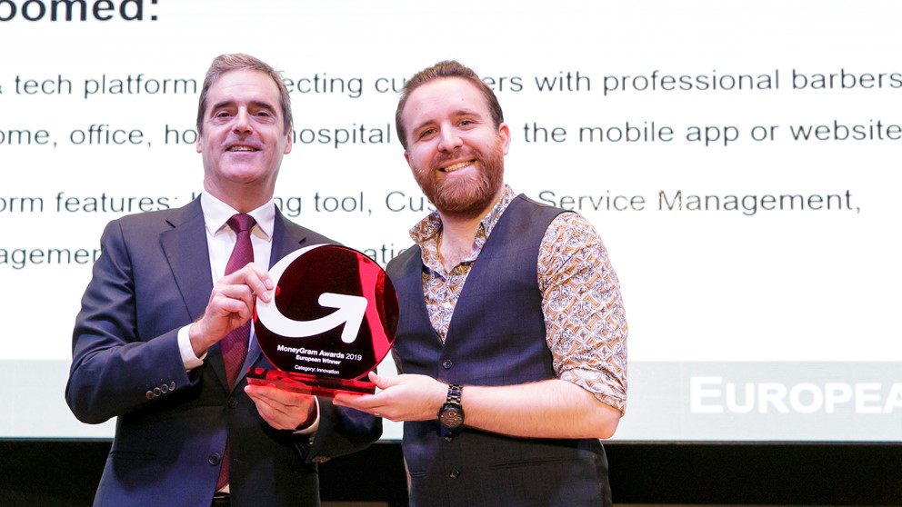 Get Groomed has won the MoneyGram innovation of the year awards
