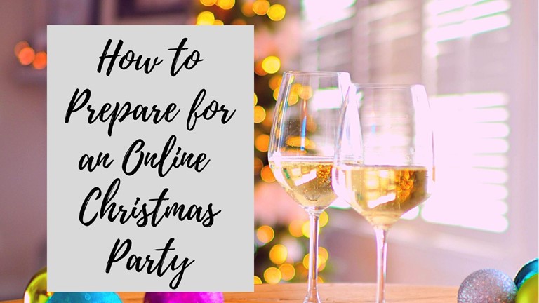 How to Prepare for an Online Christmas Party