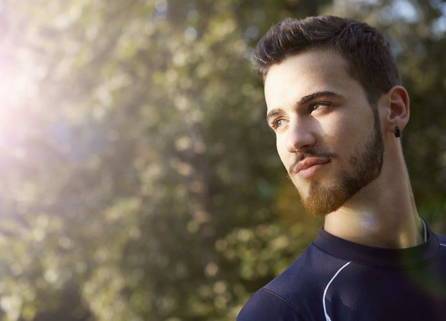 Stylish summer beard for British men 2023